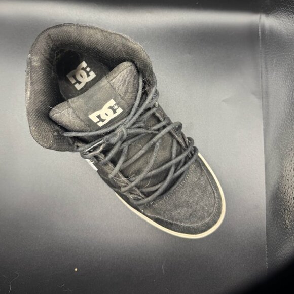 DC Shoes Pure High-Top WC TX LE Men’s Size 12 Black/White Skate Shoes - Picture 3 of 4